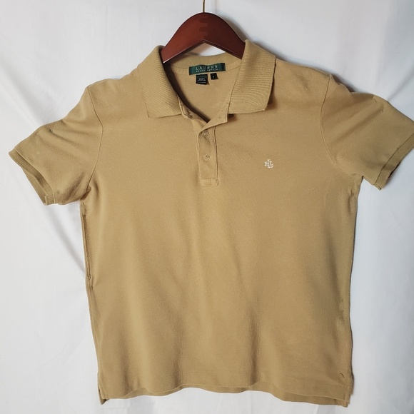 Lauren Ralph Lauren Polo Shirt in Khaki si… - Picture 4 of 7